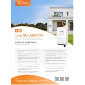 Inversor Híbrido Bifásico 7.5Kw 220v Solis (Backup 127/220v) SPLIT PHASE