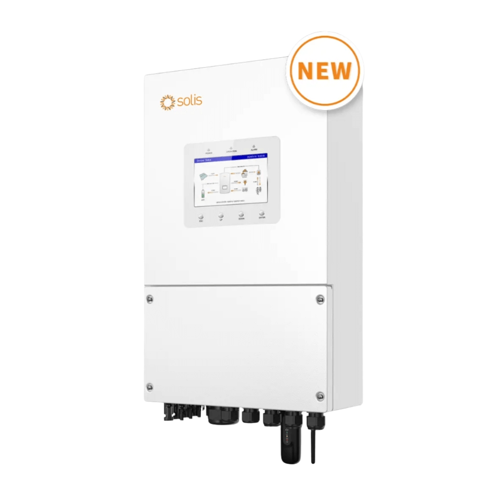 Inversor Híbrido Bifásico 7.5Kw 220v Solis (Backup 127/220v) SPLIT PHASE